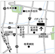 ドコモショップイオンモール松本店 地図